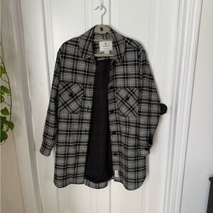 Woolrich Black and White Checkered Jacket